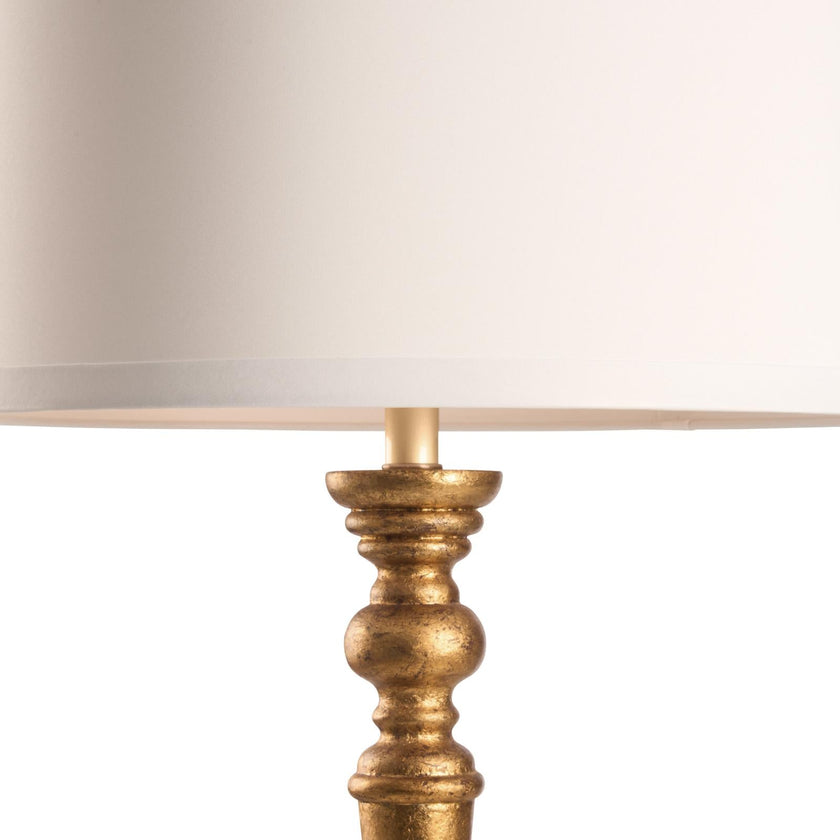 Chelsea House Beatrice Aged Gold Floor Lamp