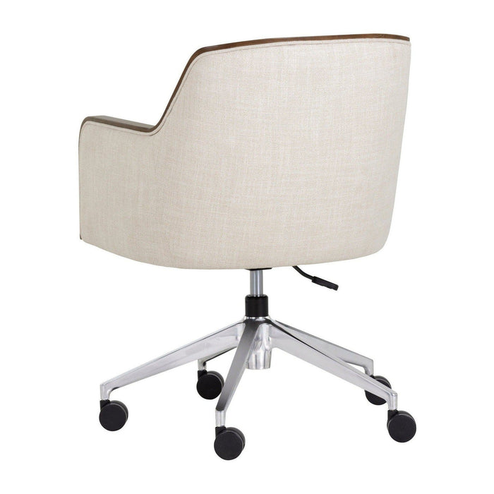 Sunpan Foley Office Chair - Effie Linen