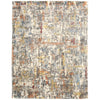 Feizy Braden 8A50F Modern Abstract Rug in Gray/Orange/Tan