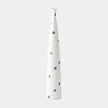Global Views Spotted White and Black Vase Clearance