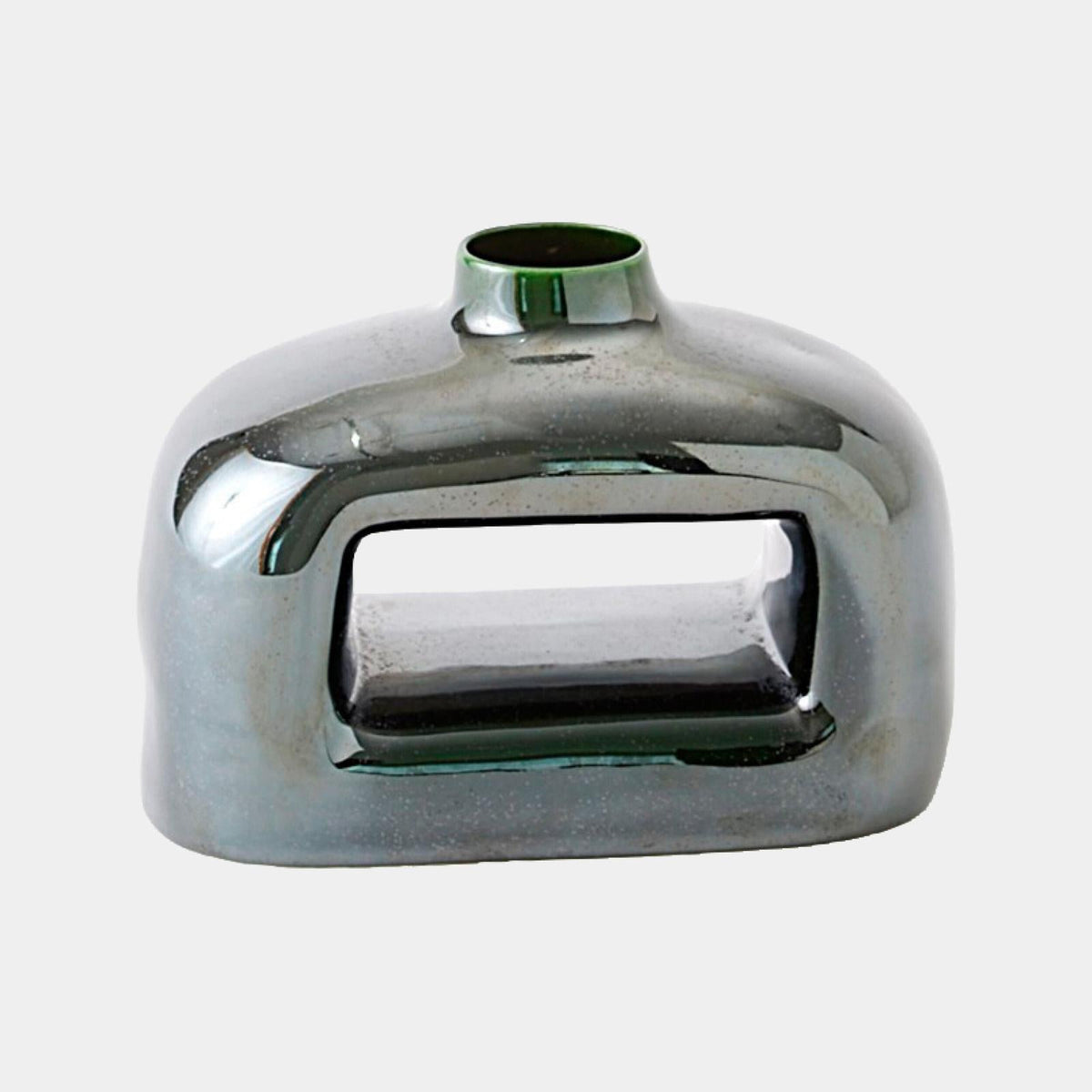 Global Views Porto Reactive Silver Vase
