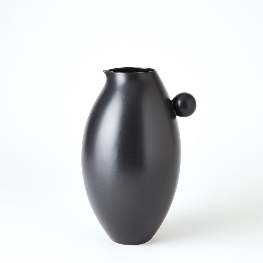 Global Views Ball Handled Collection - Black