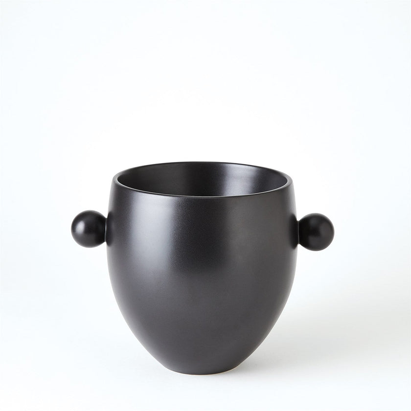 Global Views Ball Handled Collection - Black