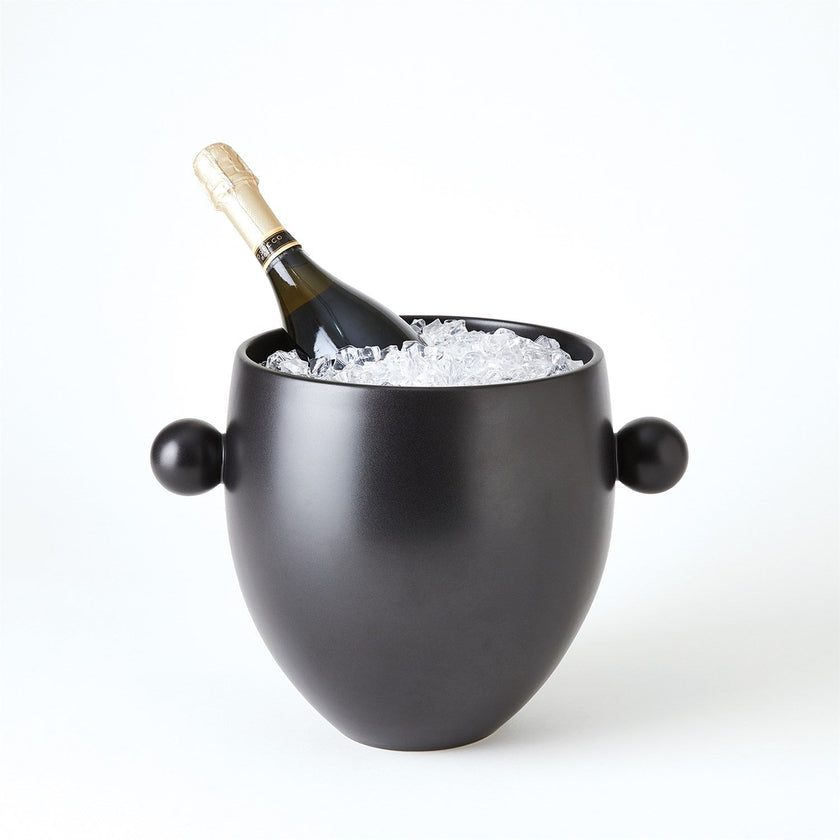 Global Views Ball Handled Collection - Black