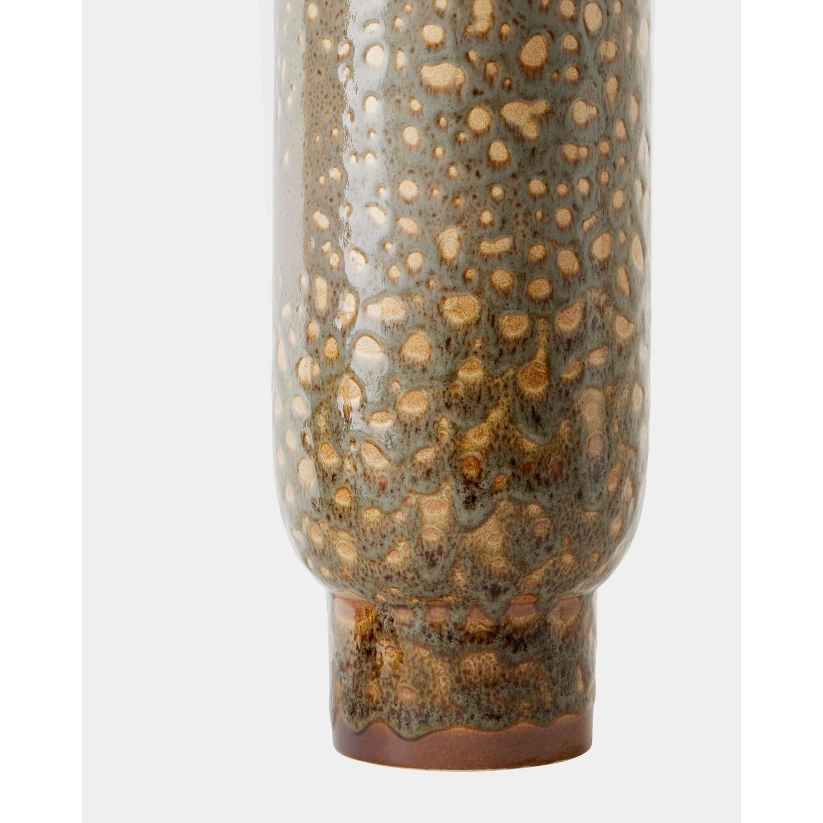 Global Views Allium Gray Splotch Vase