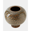 Global Views Allium Gray Splotch Vase