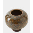 Global Views Allium Gray Splotch Vase