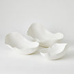 Global Views Horn Bowl - Matte White