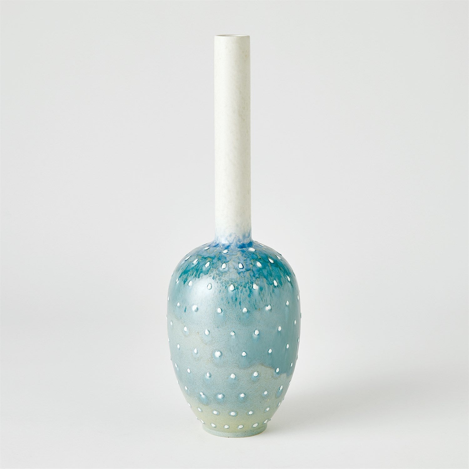 Global Views Spotted Vase - Lambs Ear