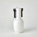 Global Views Grecian Handled Vase - Matte White