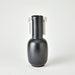 Global Views Grecian Handled Vase- Matte Black