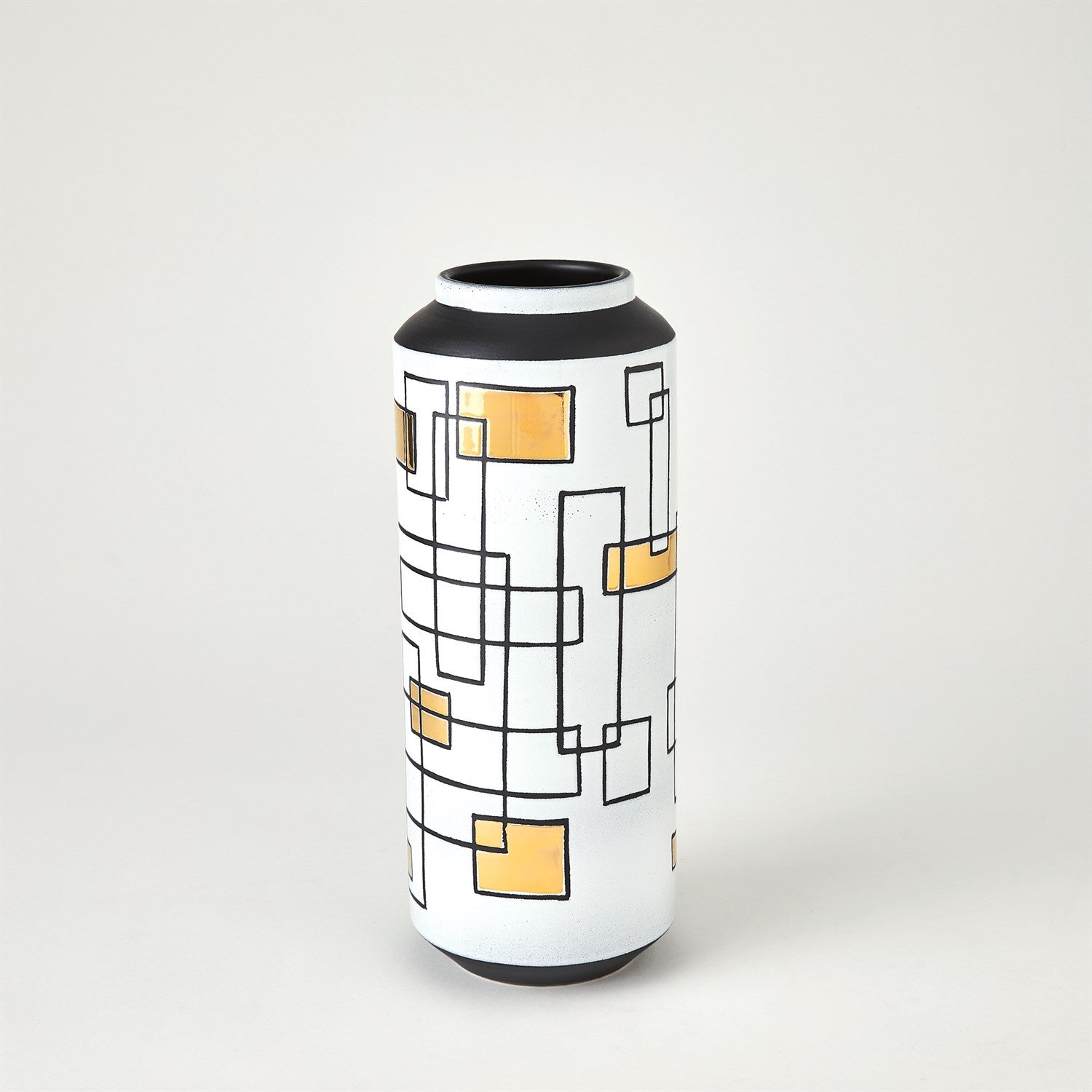 Global Views Sgraffito Vase