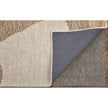 Feizy Pollock 8952F Modern Abstract in Brown/Tan/Ivory