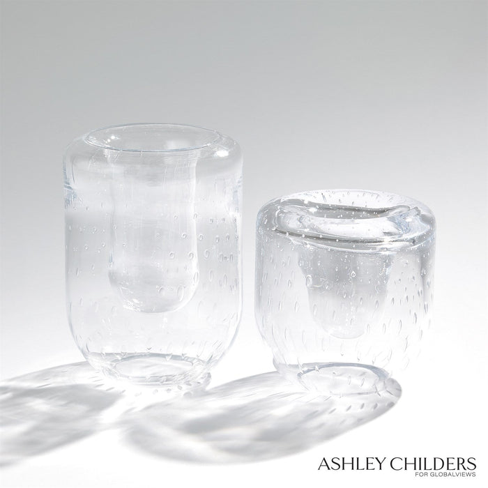 Global Views Double Take Collection - Clear Seeded by Ashley Childers