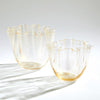 Global Views Handkerchief Vase - Gold