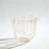 Global Views Handkerchief Vase - Gold