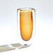 Global Views Micro Bubble Vase - Amber