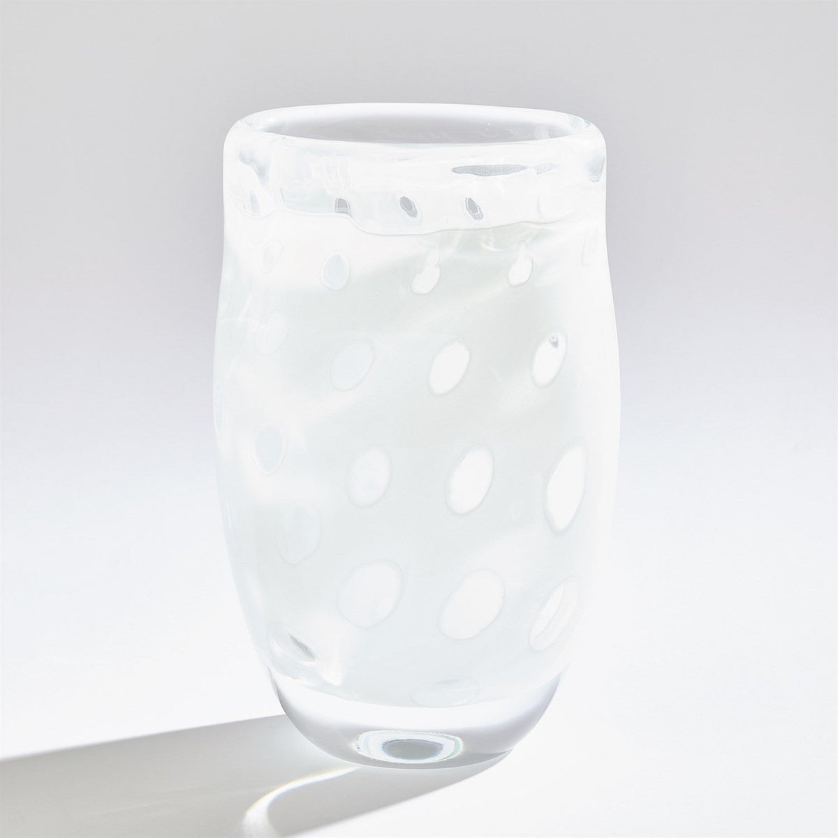 Global Views Netted Bowl & Vase - White