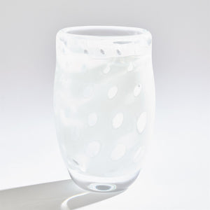 Global Views Netted Bowl & Vase - White