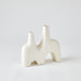 Global Views Cassel Vase - Matte White