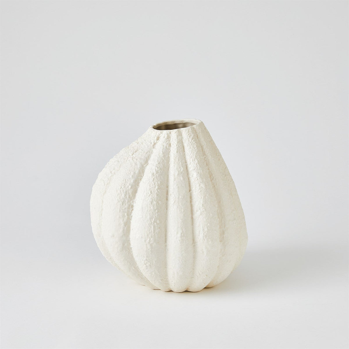 Global Views Glow Vase - White
