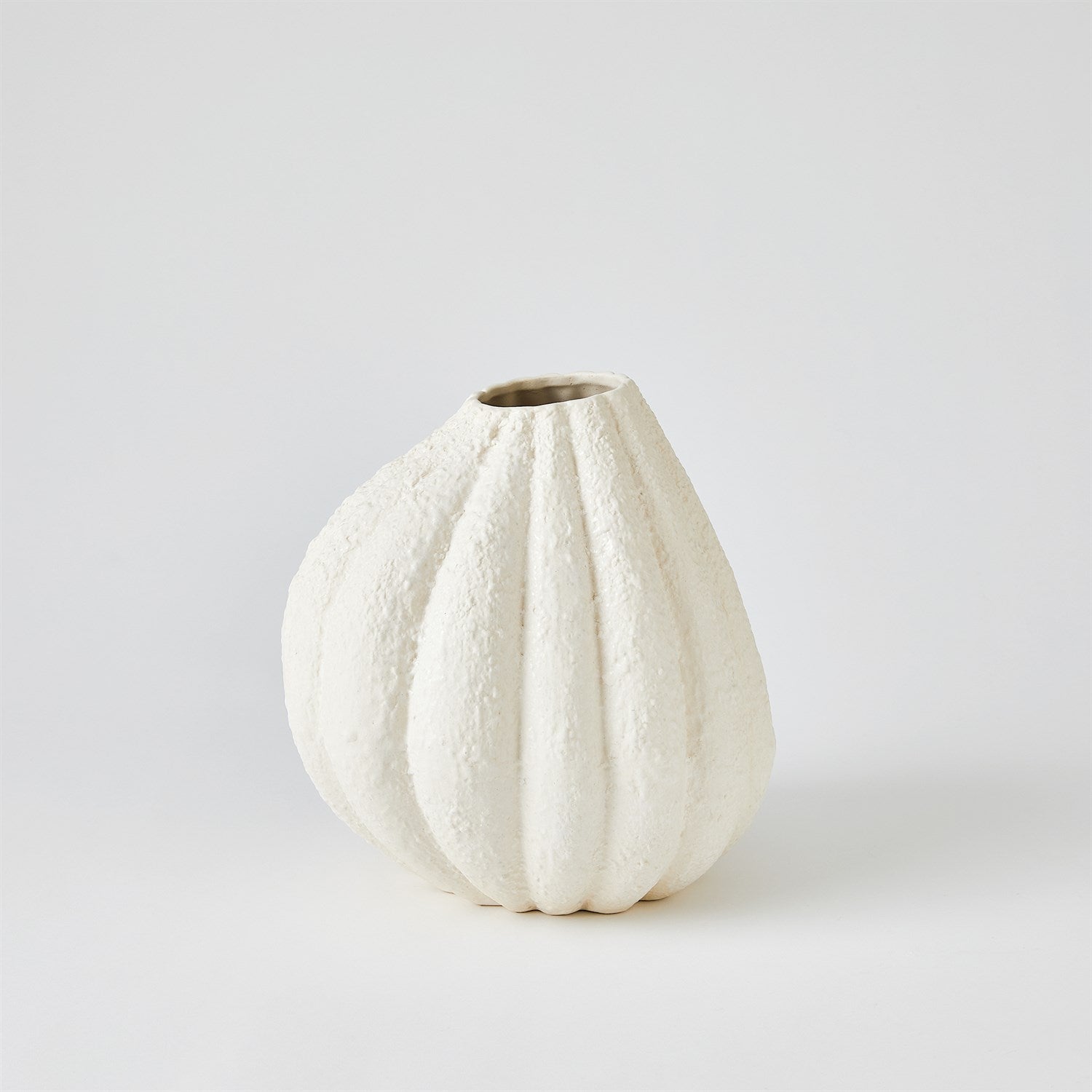 Global Views Glow Vase - White