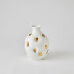 Global Views Dimples Vase - White