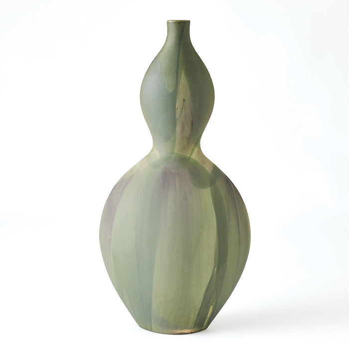 Global Views Helios Vase - Washed Green