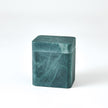 Global Views Raggio Alabaster Box - Black/Green