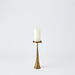 Global Views Beacon Candle Holder - Brass