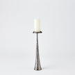 Global Views Beacon Candle Holder - Gunmetal