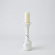 Global Views Calyx Candle Holder - White