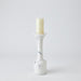 Global Views Calyx Candle Holder - White