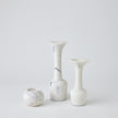 Global Views Calyx Candle Holder - White
