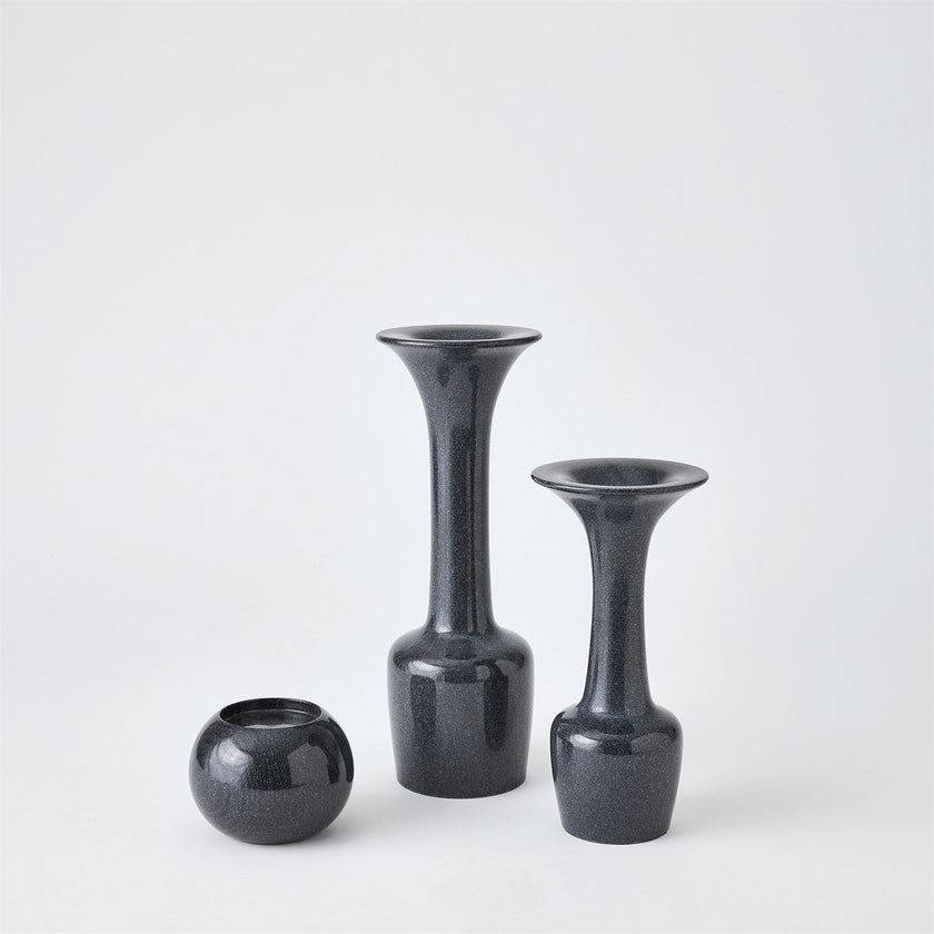 Global Views Globe Candle Holder - Black