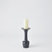 Global Views Calyx Candle Holder - Black