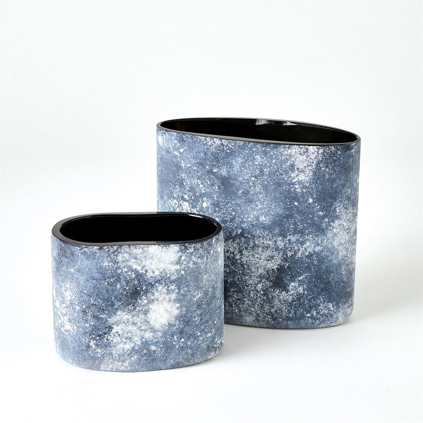 Global Views Black Scavo Vase
