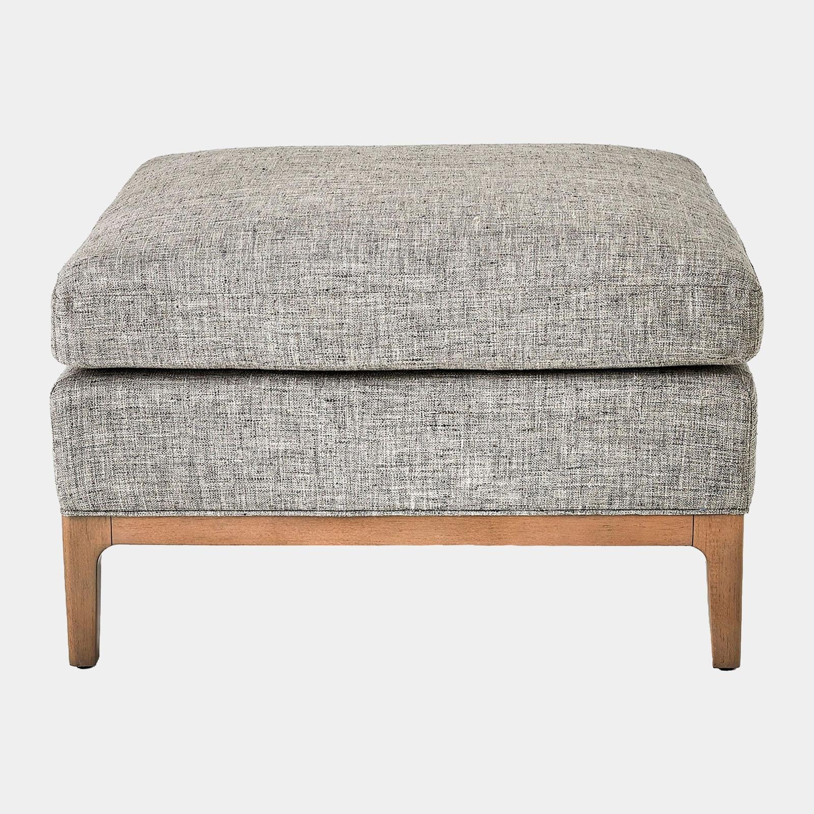 Global Views Laguna Gray Ottoman