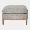Global Views Laguna Gray Ottoman