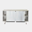 Global Views Arbor Whitewashed Finish Media Cabinet Clearance