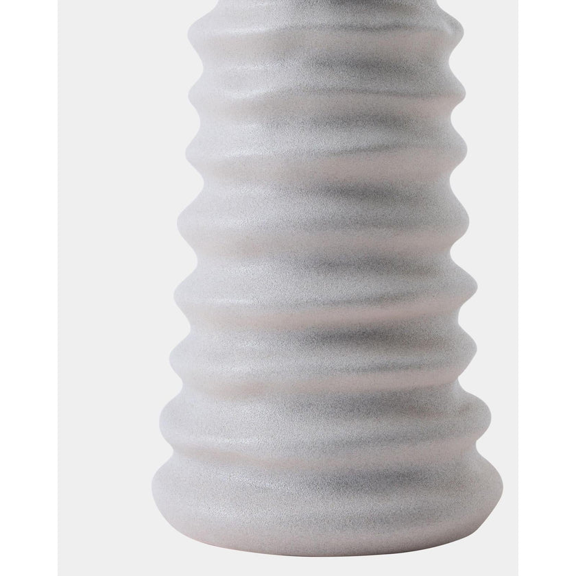 Global Views Cresta Gray Sand Vase