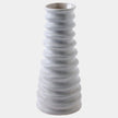 Global Views Cresta Gray Sand Vase
