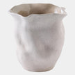 Global Views Duna White Sand Vase