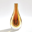 Global Views Gradient Vase - Amber
