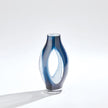 Global Views Fly Through Vase - Night Blue