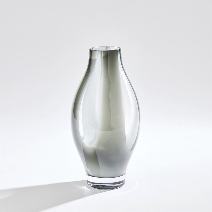 Global Views Fly Through Vase - Grey