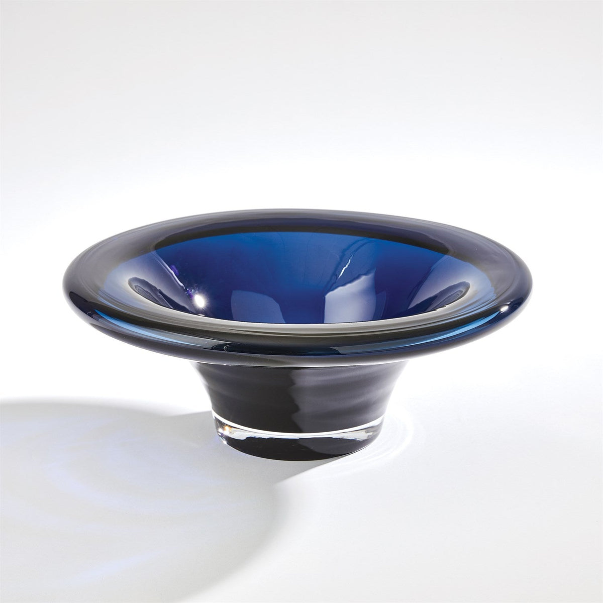 Global Views Tourneau Bowl - Night Blue
