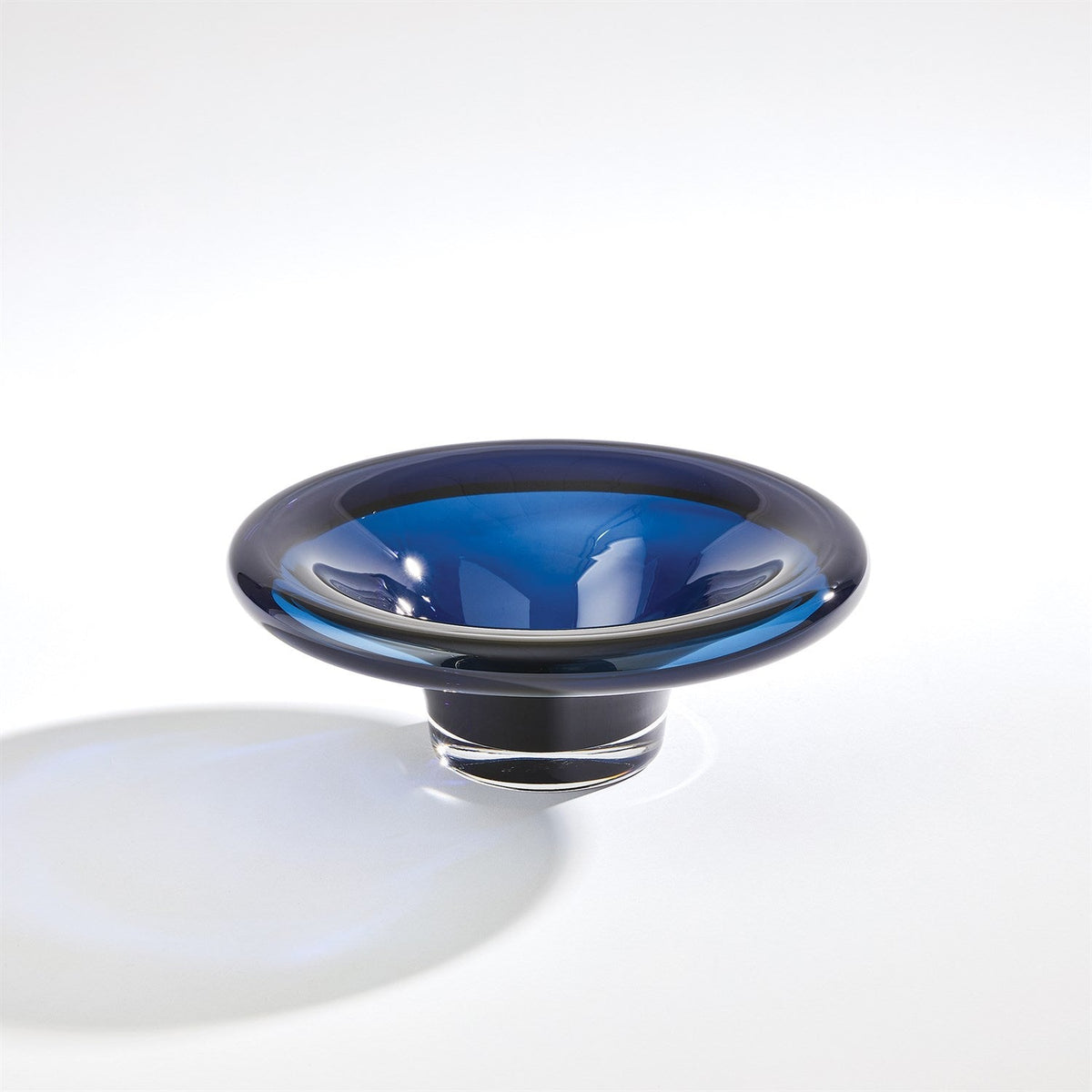Global Views Tourneau Bowl - Night Blue