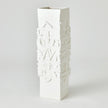Global Views Totem Vase - Matte White