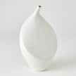 Global Views Buddah Vase - White
